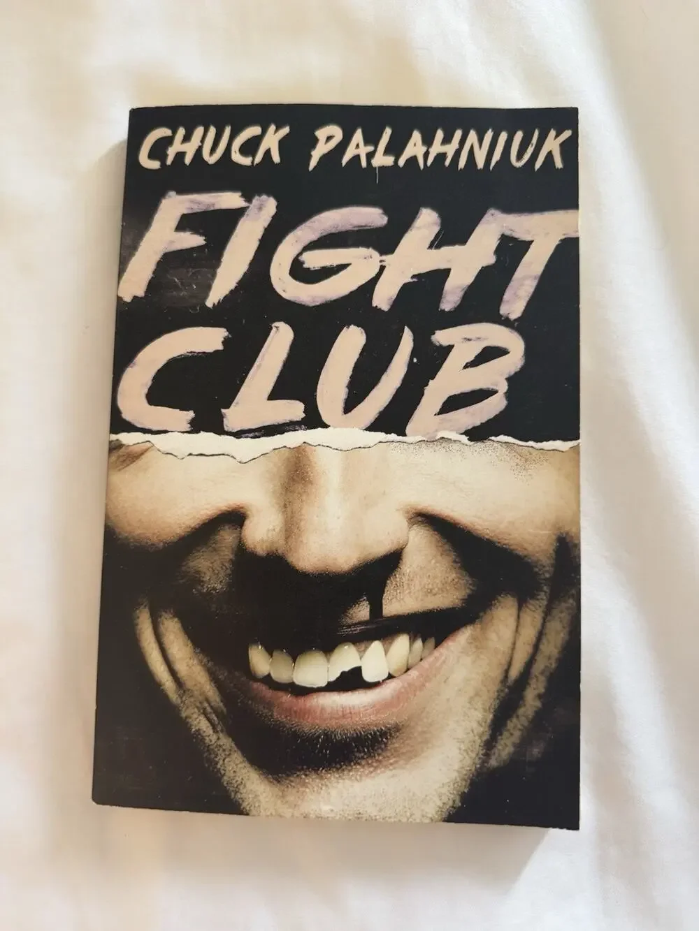 Fight Club - A Novel Paperback Chuck Palahniuk Satire Book